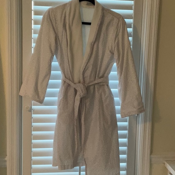 Yves Delorme Paris Cotton with Cotton Terry Lining - Apres bath robe - Picture 10 of 10
